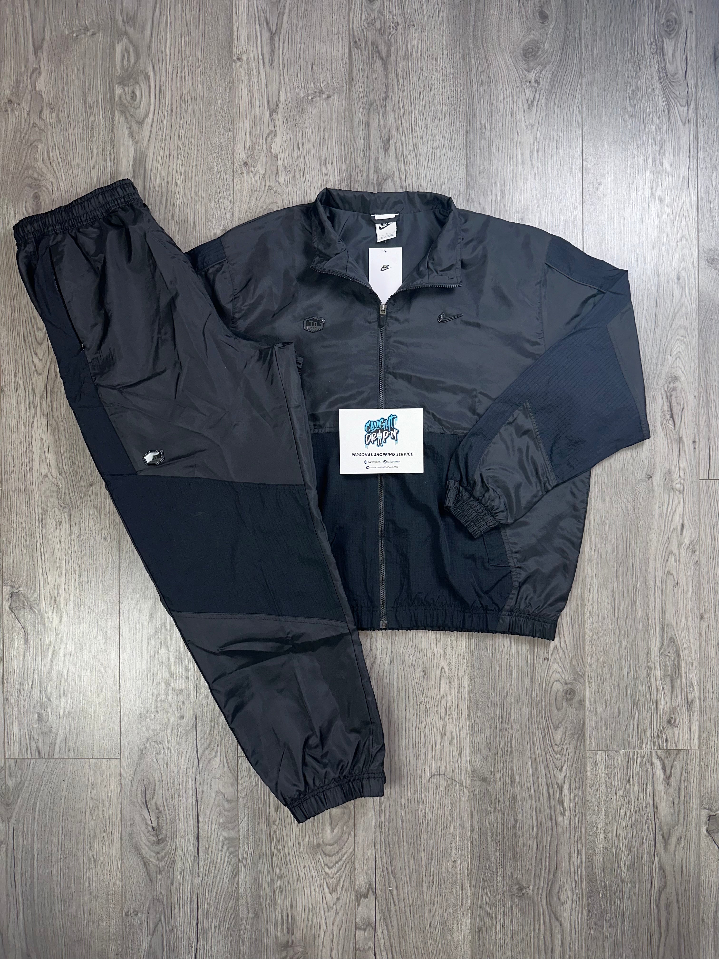 Nike TN 25th Anniversary Tracksuit Black Oversized Fit Caught