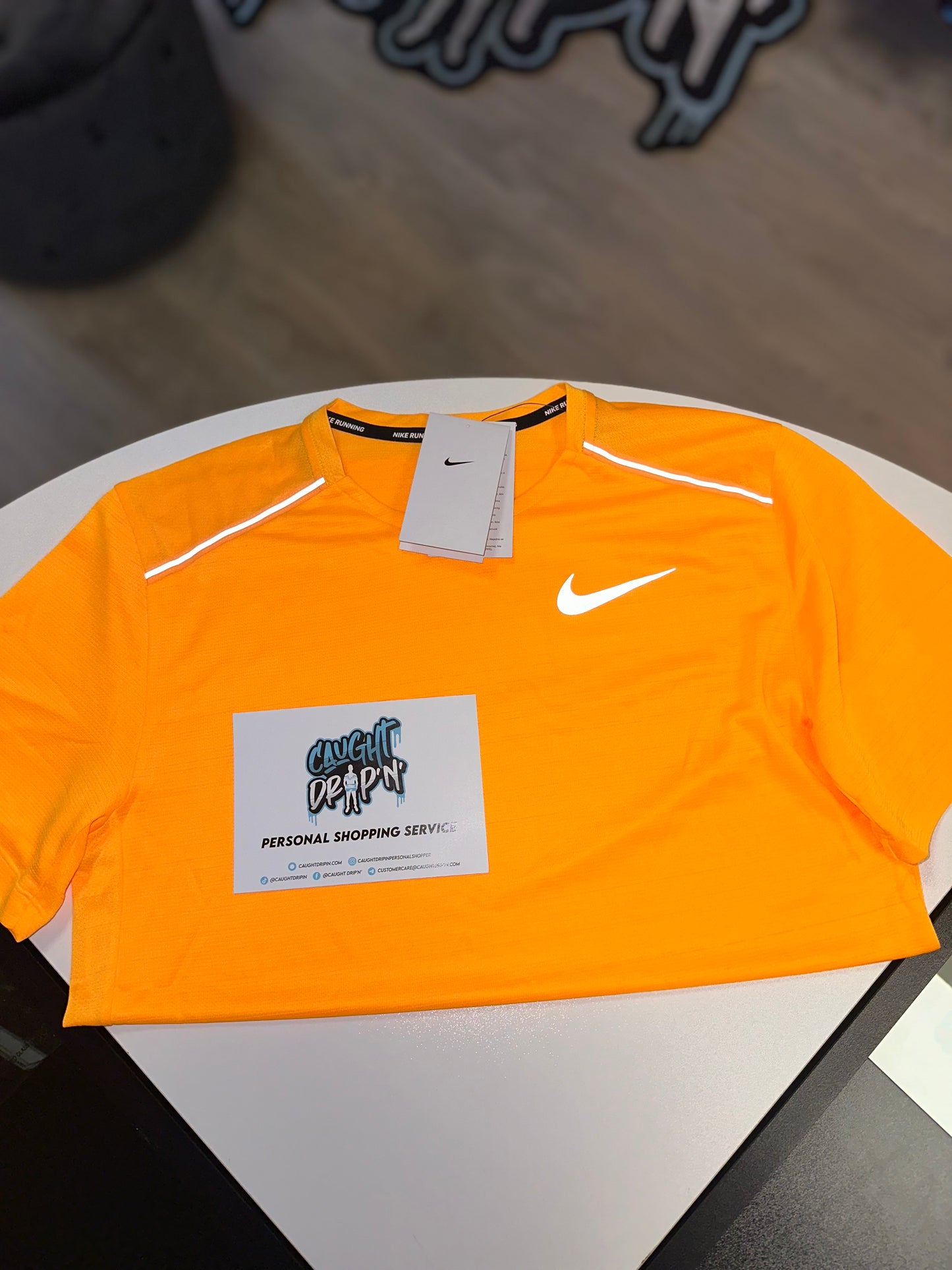 OG Neon Orange Nike Miler Tee