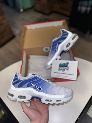 Nike Air Max Plus TN White | Royal Blue Fade