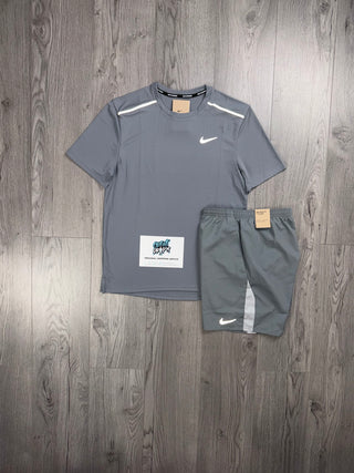 Nike New Season Smoke Grey Miler Set