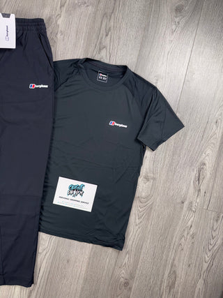 Berghaus Tech Black Tee | Bottoms Set