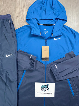 Nike Windrunner Run Division Tracksuit Court Blue | Navy