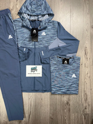 Montirex 3 Piece Trail Windrunner Tracksuit Light Navy | Blue