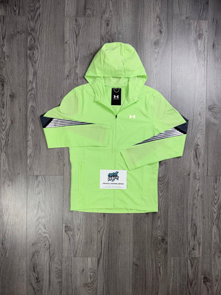 Under Armour Storm Smoke Grey, Lime Green Jacket