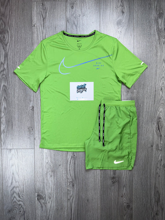 Nike Running Set Green | Blue
