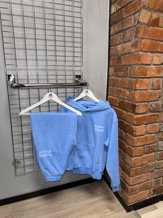 Broken Planet Basic’s Straight Leg Tracksuit Baby Blue