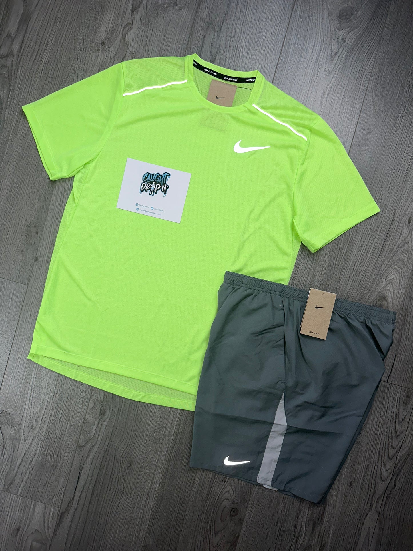 OG Ghost Green Nike Miler Set