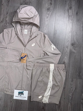 ASICS Icon Windrunner Beige Cream Set