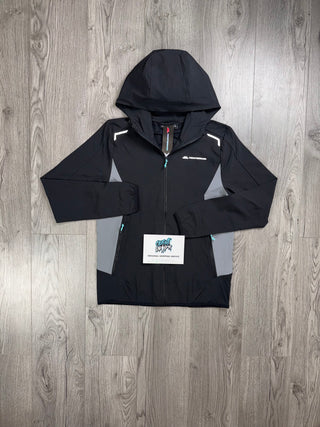 Monterrain Performance Jacket Black, Turquoise