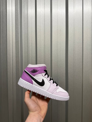 Jordan 1 Mid Pink Lavender GS