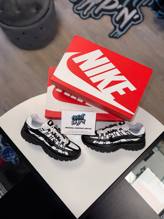 Nike P-6000 Black, White 2025 (Please Note. Custom Made. 4 Week Wait For Manufacture & Arrival)