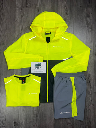 Monterrain 3 Piece Windrunner Set Neon | Grey