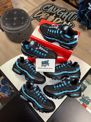 Nike Air Max 95’s Black | Baltic Blue 2025 Big Bubble