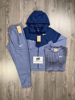 Nike 3 Piece Windrunner Navy | Indigo Tracksuit