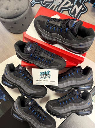 Nike Air Max 95’s OG Black, Game Royal Big Bubble 2025
