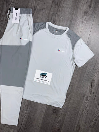 Berghaus Tech Two Tone Grey Tee | Bottoms Set