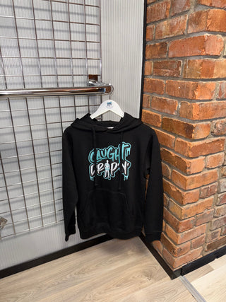 Caught Drip’N’ Black Logo Hoodie