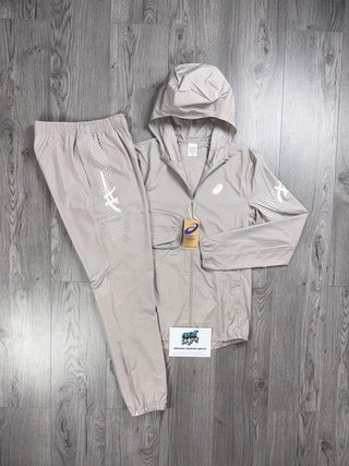 ASICS Icon Windrunner Beige Cream Tracksuit