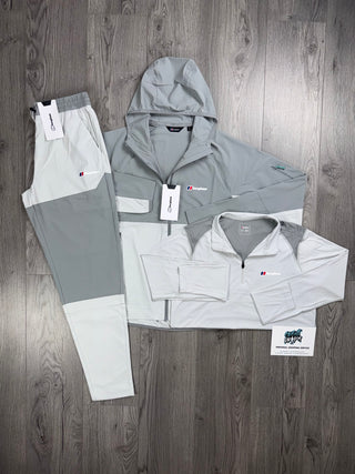 Berghaus 3 Piece Theran, Half Zip Two Tone Grey Tracksuit