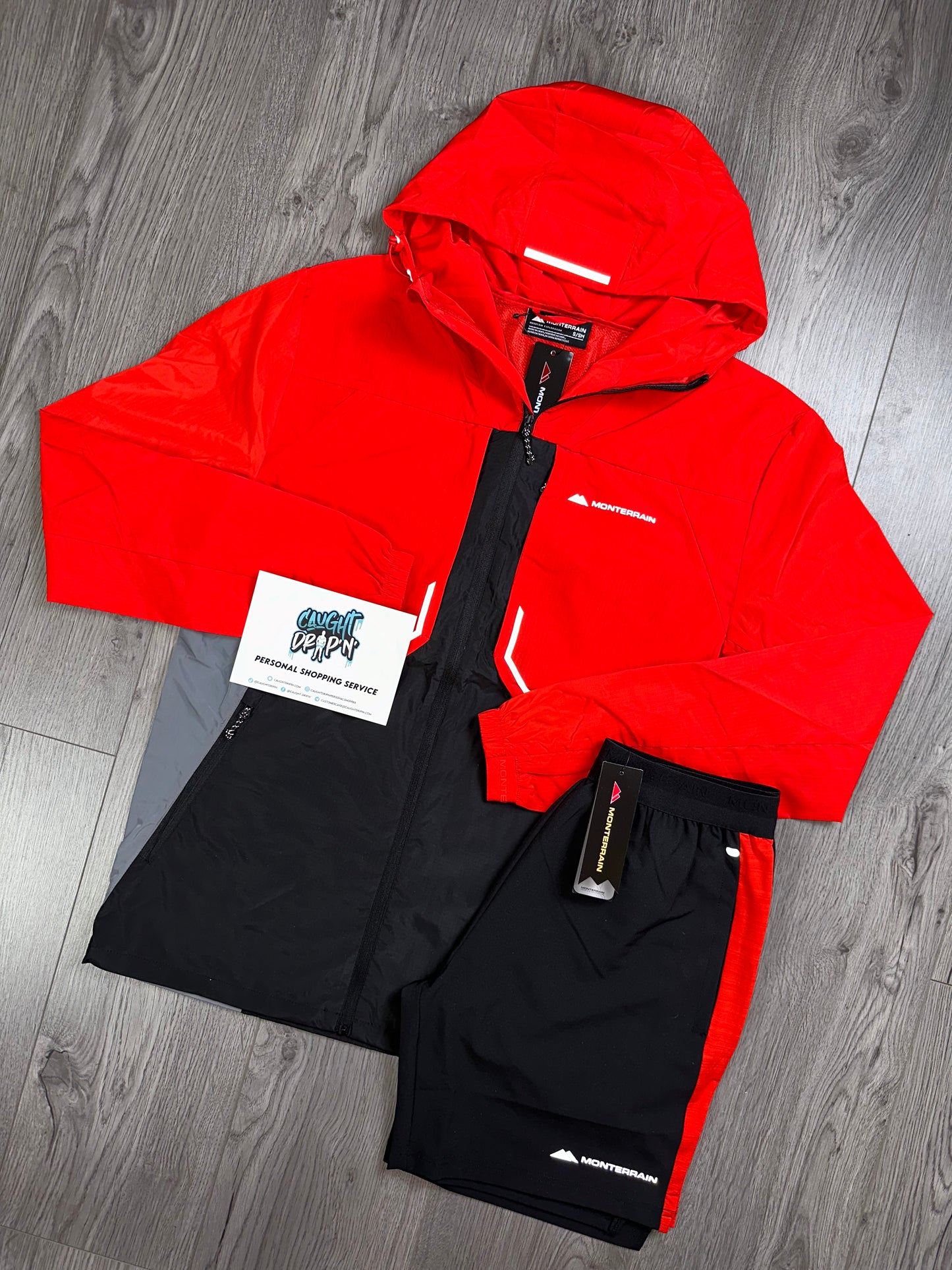 Monterrain Windrunner Set Red | Black