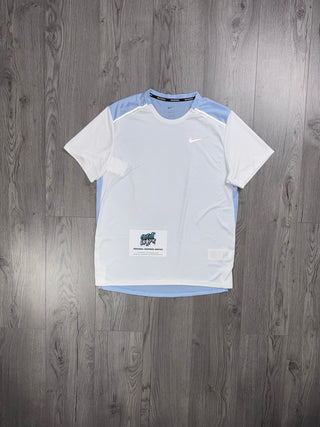 Nike OG White, Aluminium Blue Miler Tee