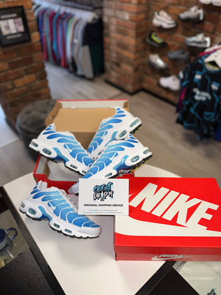 Nike Air Max Plus TN White | Battle Blue