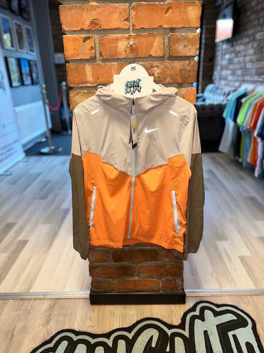 Nike Windrunner Jacket Beige | Orange