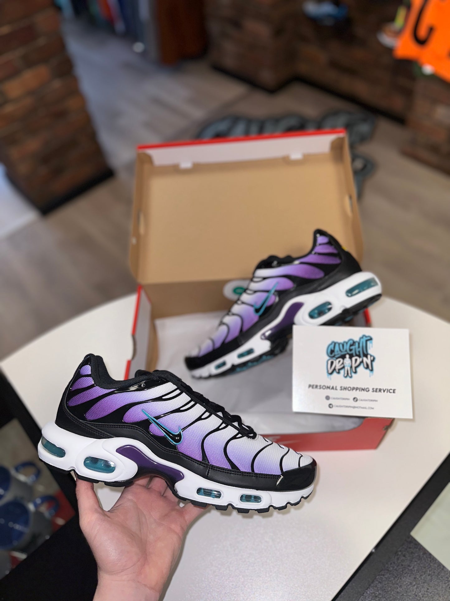 Nike Air Max Plus TN Purple | Teal â Caught Drip'N'