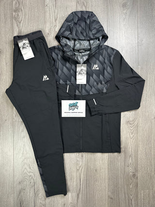 Montirex Charge Windrunner Tracksuit Triple Black