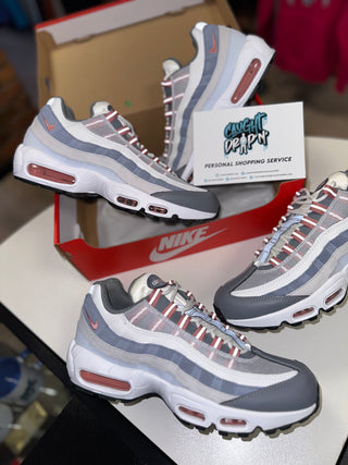 Nike Air Max 95’s Vast Grey | Red Stardust