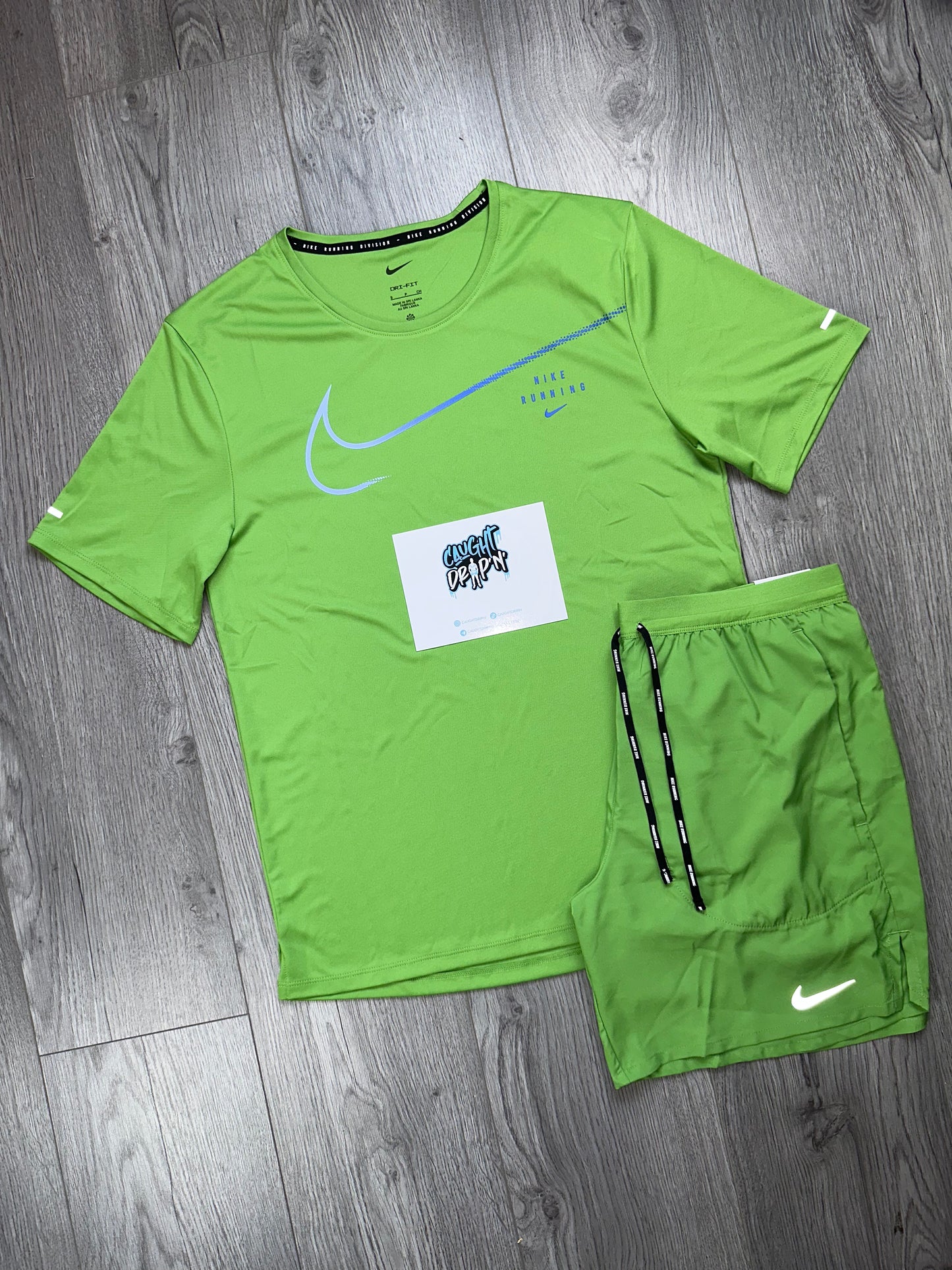 Nike Running Set Green | Blue