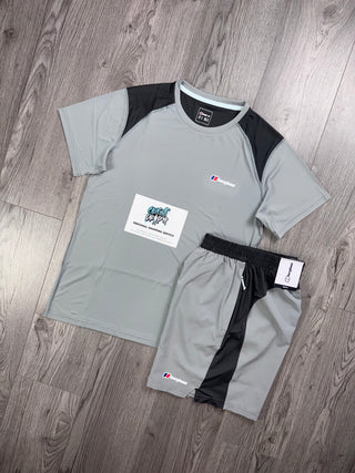 Berghaus 3.0 Tech Light Grey, Dark Grey Tee | Bottoms Set