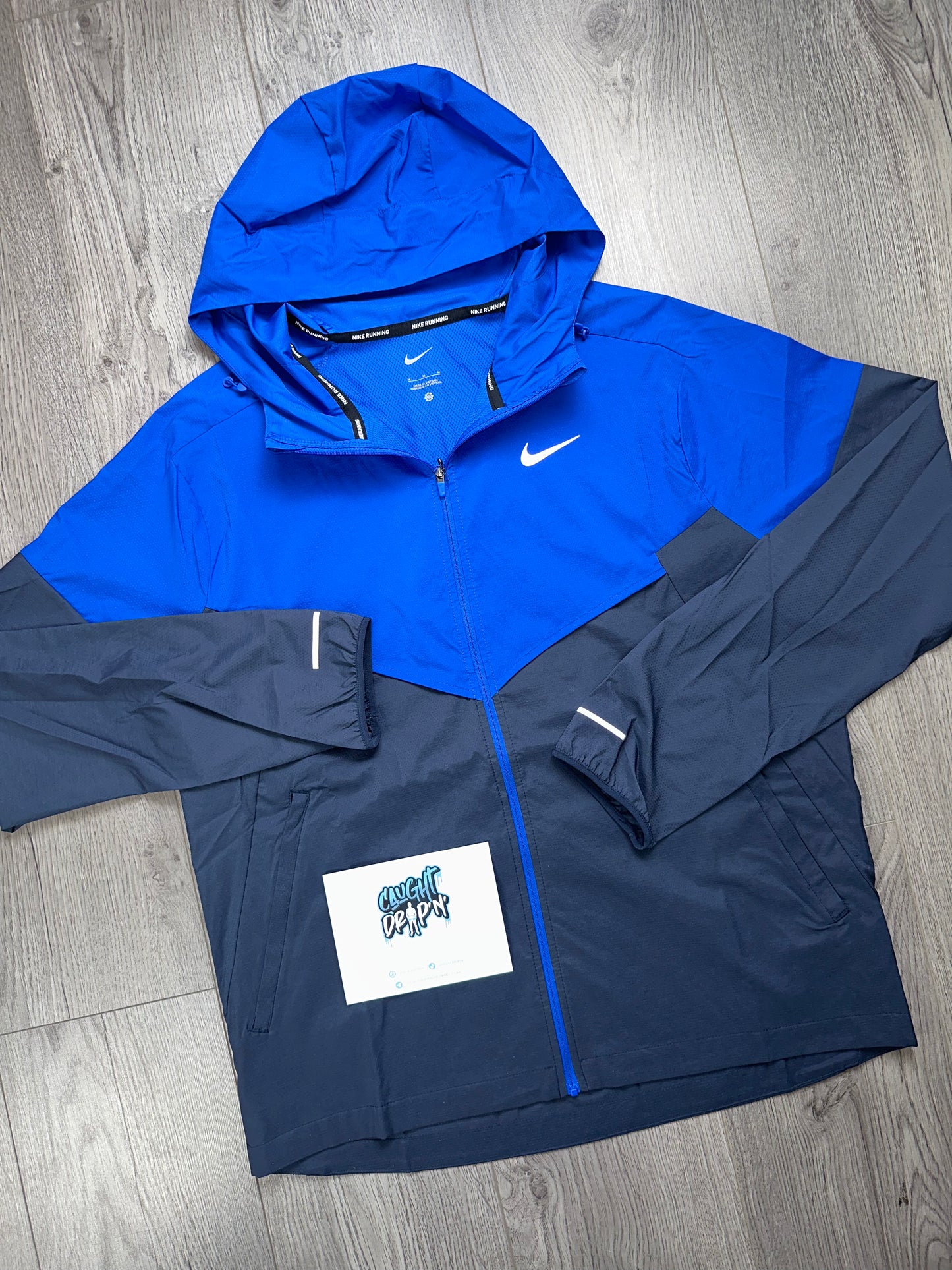 Nike Reflective Windrunner Jacket Royal Blue | Navy – Caught Drip'N'