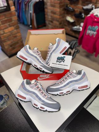 Nike Air Max 95’s Vast Grey | Red Stardust