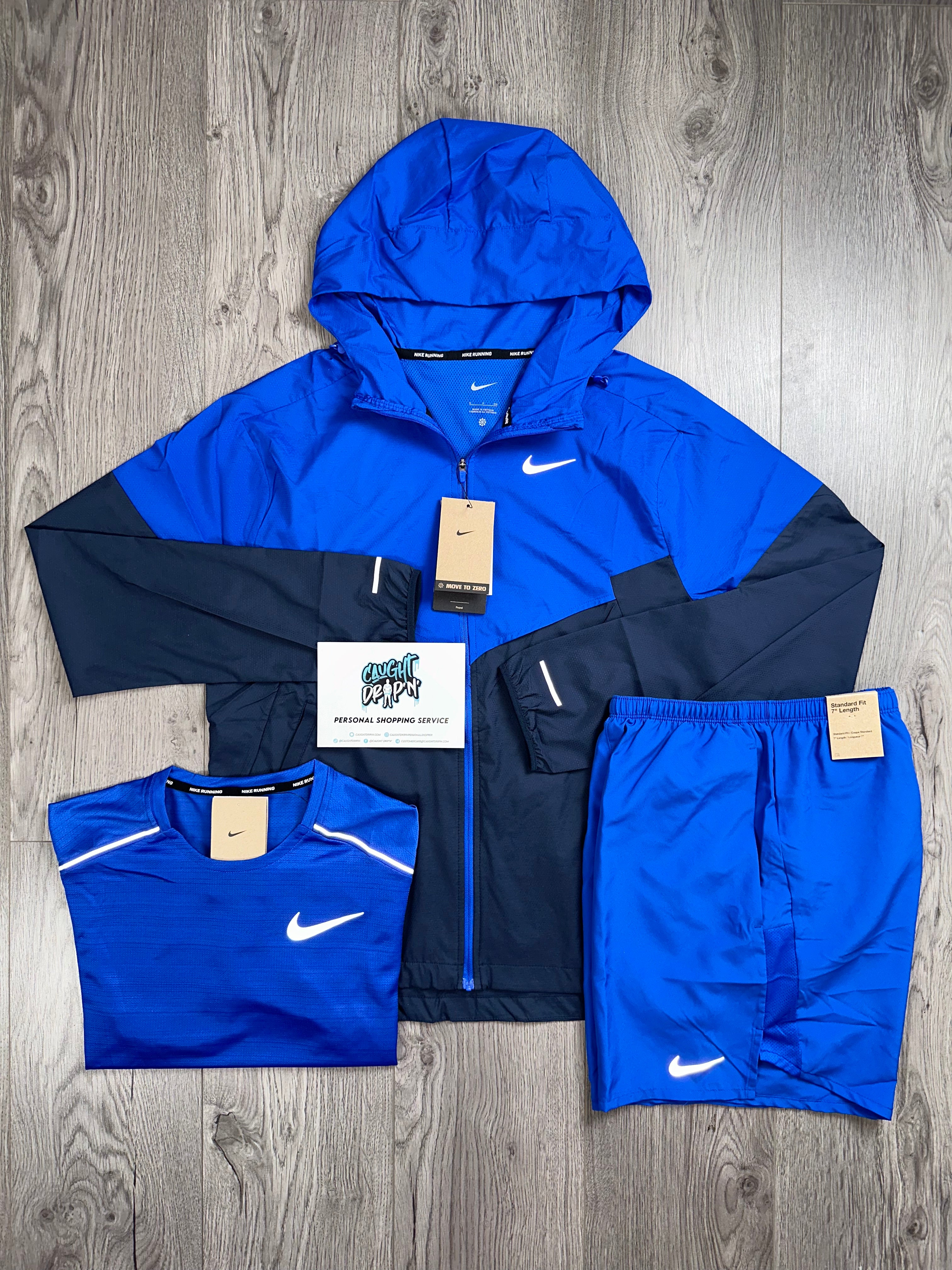 Nike Apparel Nike Windbreaker Royal Blue Nike UV Windrunner Jacket