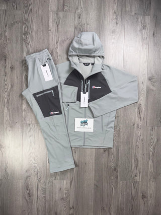 Berghaus Full Zip Light Grey, Dark Grey Tracksuit