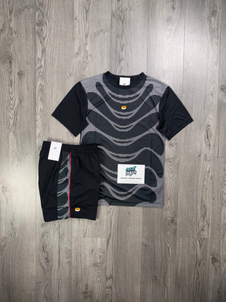 Nike TN Black, White Tee | Shorts Set