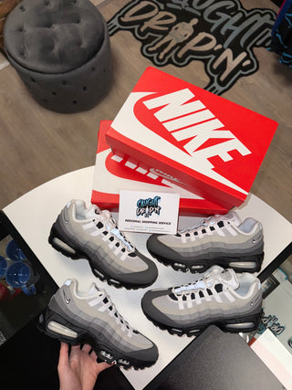 Nike Air Max 95’s OG Granite White 2025 Big Bubble