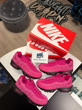 Nike Air Max 95’s Pink Fireberry 2025 Big Bubble