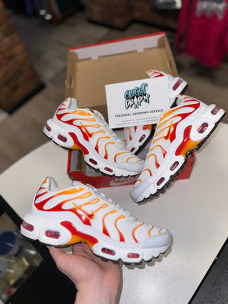 Nike Air Max Plus TN White Lava GS