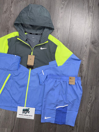Nike Windrunner Baby Blue | Cool Grey Set