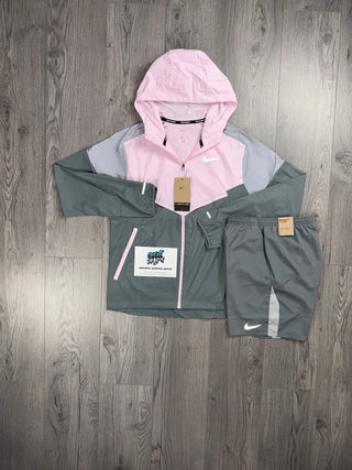 Nike Windrunner Pink Foam | Cool Grey Set