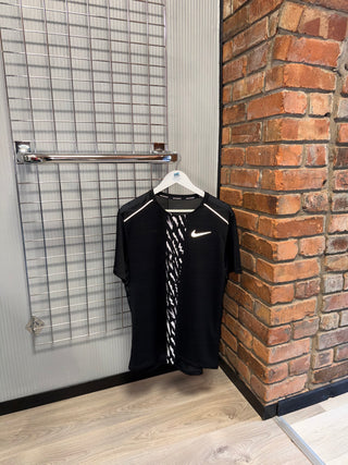 Nike OG Black White Lightening Bolt Miler Tee (2018 Exclusive)