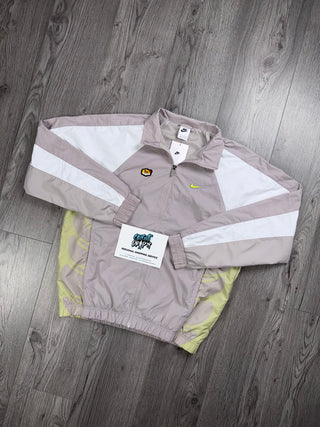 Nike TN Beige, White, Volt Track Jacket (Oversized Fit. Recommend Sizing Down)