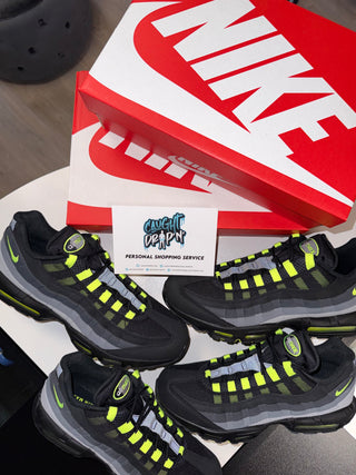 Nike Air Max 95’s Black | Reverse Neon 2023