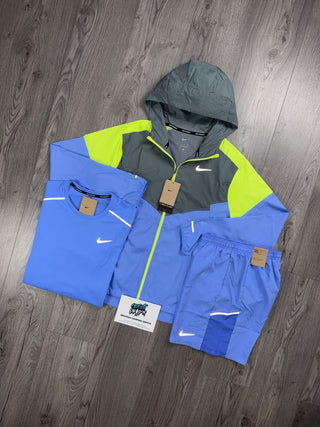 Nike 3 Piece Windrunner Baby Blue | Cool Grey Set