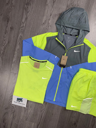Nike 3 Piece Windrunner Baby Blue | Neon Green | Cool Grey Set