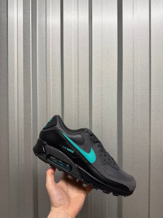 Nike Air Max 90 Dark Smoke, Teal
