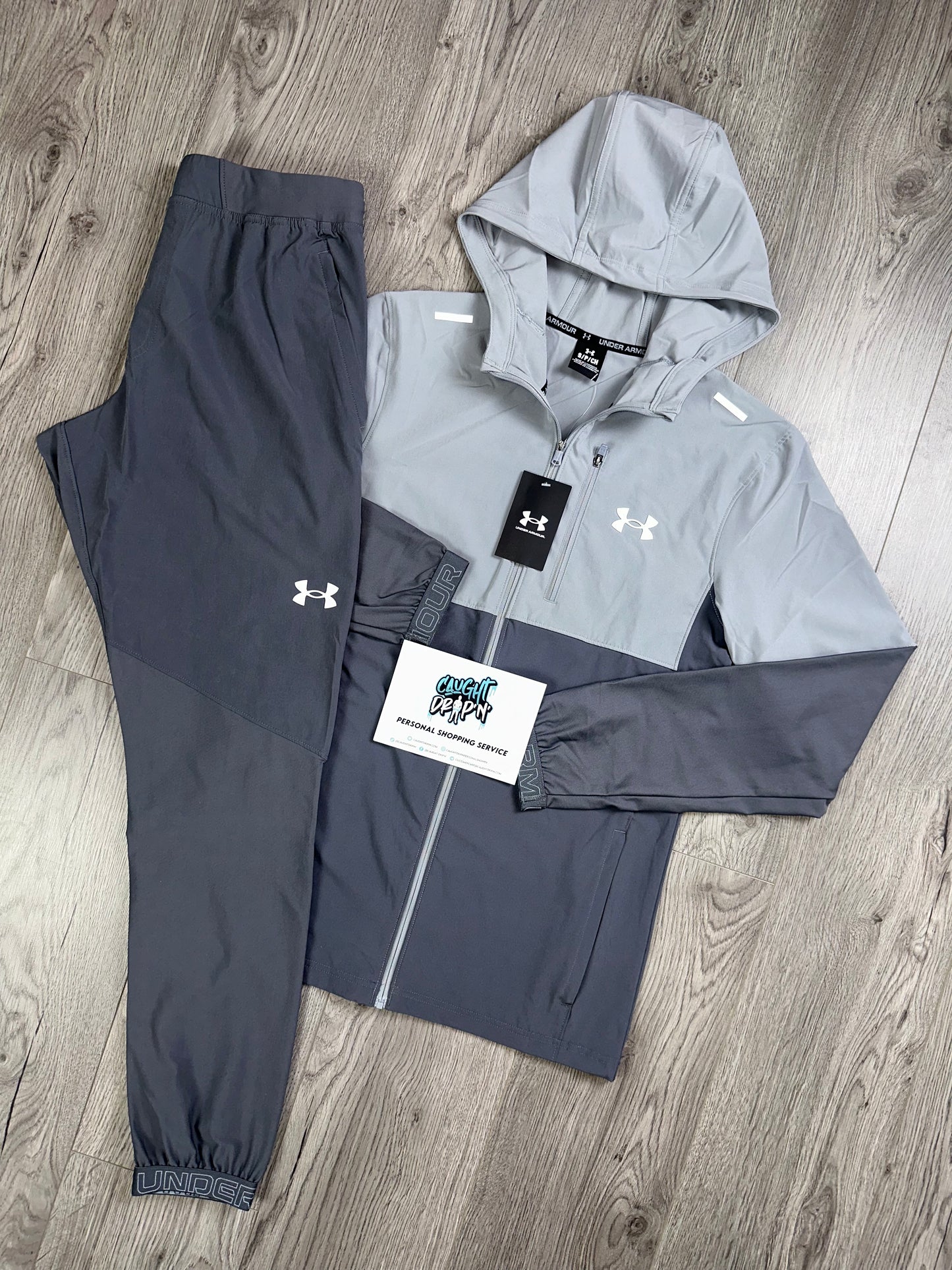 Under Armour Vanish Two Tone Grey Tracksuit