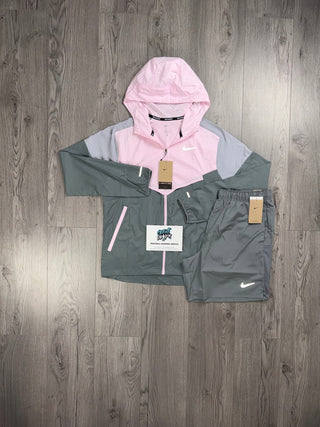 Nike Windrunner Pink Foam | Cool Grey Challenger Set
